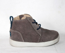 UGG Baby Boots 4 Grey Boys Suede Leather
