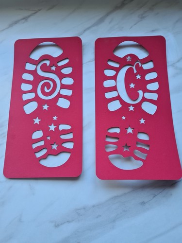 Christmas santa foot print - foot,