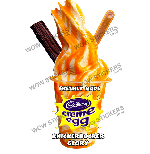 Ice cream van - , sticker
