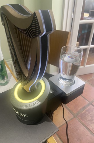 Guinness illuminated harp - guinness,