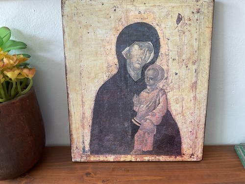 Religious icon mary - religious, the