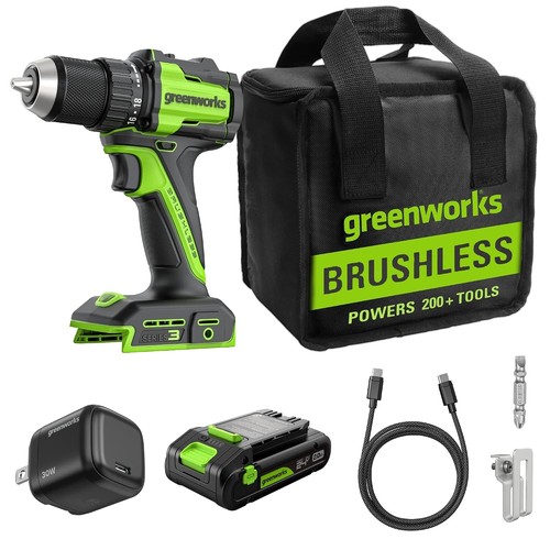Greenworks drill driver - greenworks,
