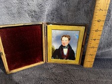 Antique Framed C18th Miniature