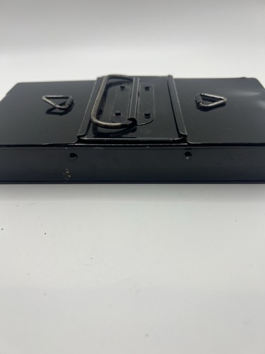 Vintage antique black japanned - black,