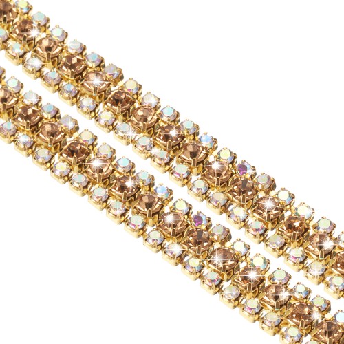 Yard rows rhinestone chain - yard,