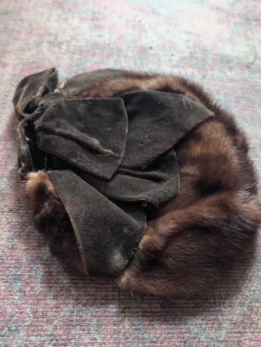 Women vintage real fur - vintage,
