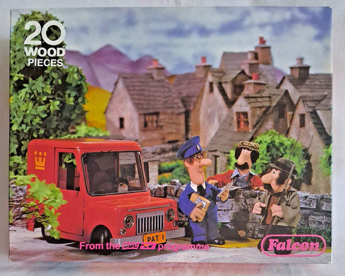 Vintage postman pat wooden - postman,