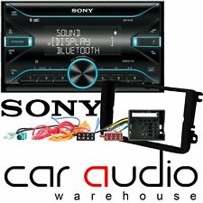VW Golf MK5 SONY Double Din Bluetooth DAB MP3 iPhone USB Car Stereo & Fascia Kit