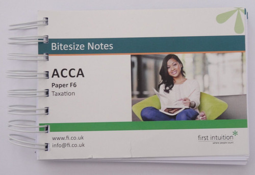Kaplan acca paper - paper, f6