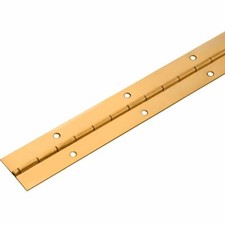 Rod hinge brass-plated 420-3500 mm piano hinge furniture band
