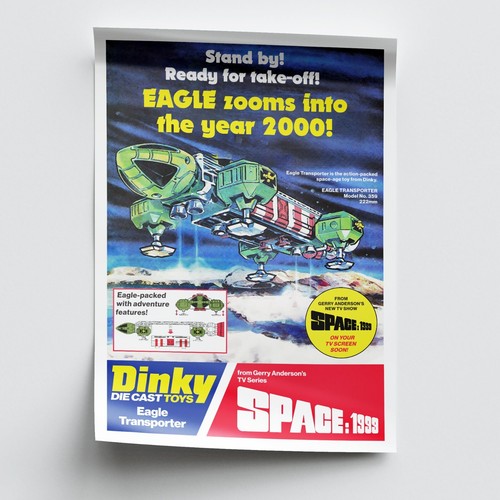 Space 1999 eagle transporter - space,