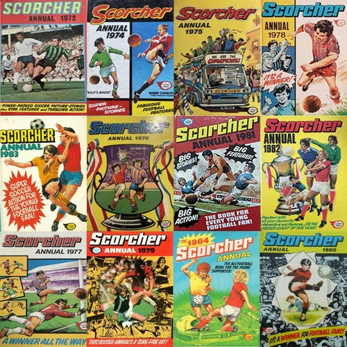 Scorcher football annual - football, a4