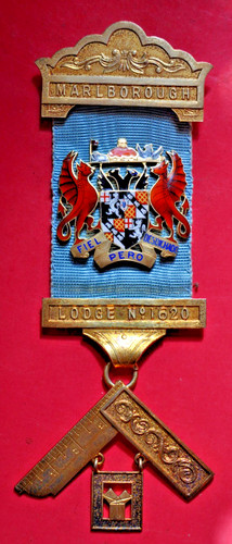 Masonic past master jewel - masonic, master's