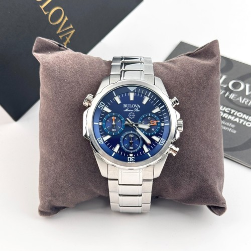 Bulova men marine star - men's, 43mm