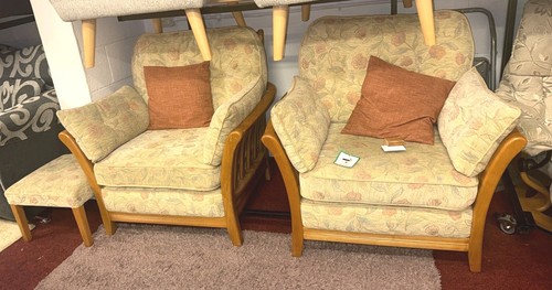 Matching cintique armchairs - matching,