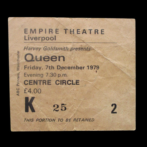 Queen 1979 empire theatre - empire,