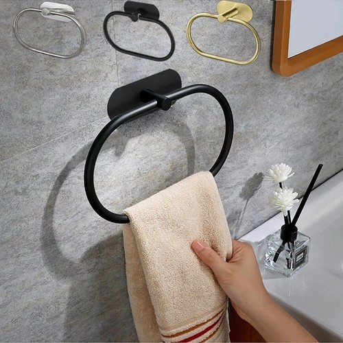 Bathroom towel ring - bathroom,