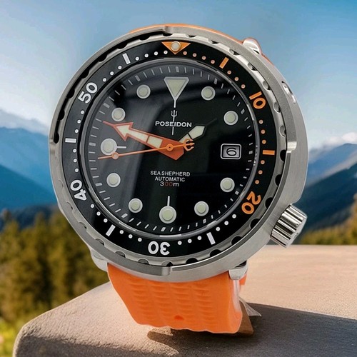 Poseidon 50mm automatic black - 50mm,