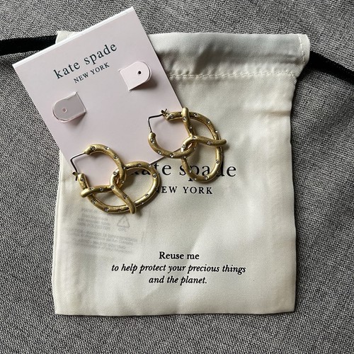 Kate spade pretzel gold tone - kate,