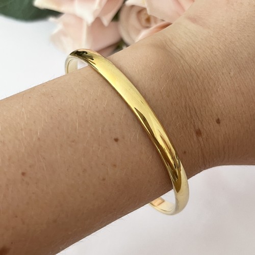 Monet 1980s gold plated bangle - monet,