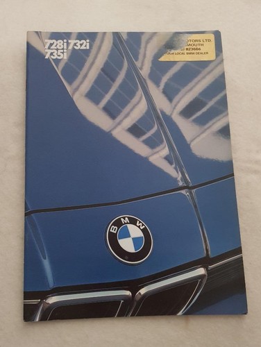 Bmw 728 732 735 - 728, sales