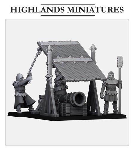 Highland miniatures gallia - highland,