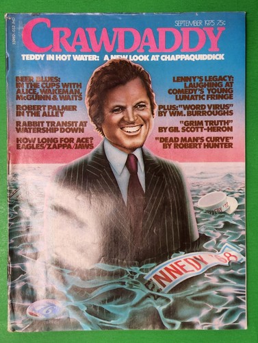 Crawdaddy vintage magazine - crawdaddy,