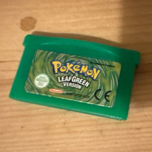 Pokémon leaf green - leaf, nintendo
