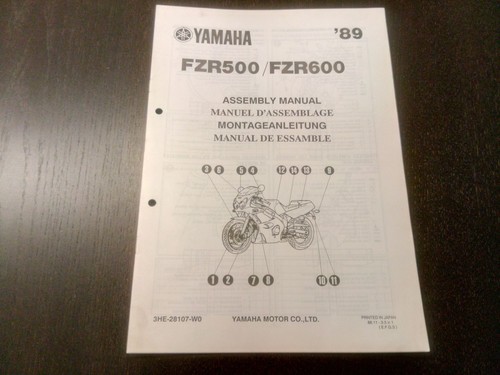 Yamaha fzr 500 600 fzr500 - fzr,