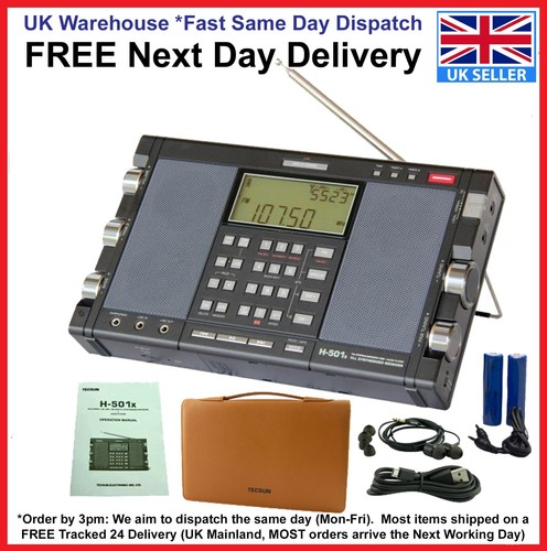 Tecsun h501x world band - tecsun, radio