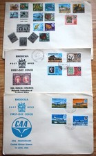 VARIOUS 1966 RHODESIA FDC'S SOLD INDIVIDUALLY PRICED INC CAA, RHOPEX DEFINITIVES