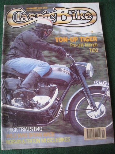 Classic bike magazine sep 1990 - sep,