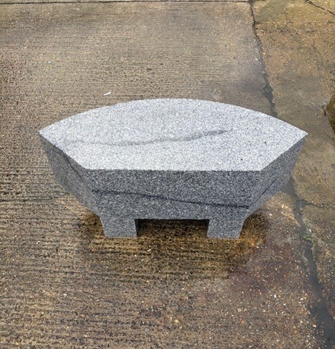 Stunning modern curved granite - modern,