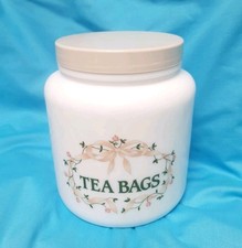 Vintage Eternal Beau Tea Bags Storage Jar Johnson Brothers