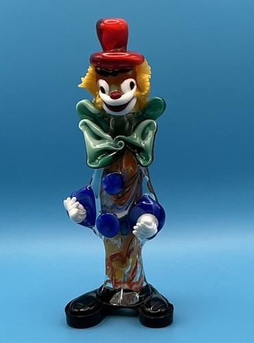 Vintage murano glass - glass, clown