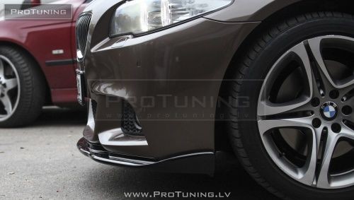 Front bumper spoiler skirt - /,