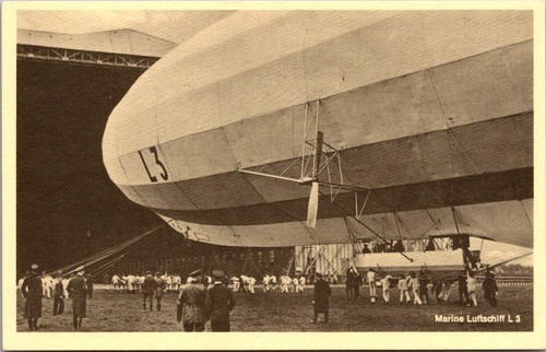 Marine luftschiff zeppelin - marine,