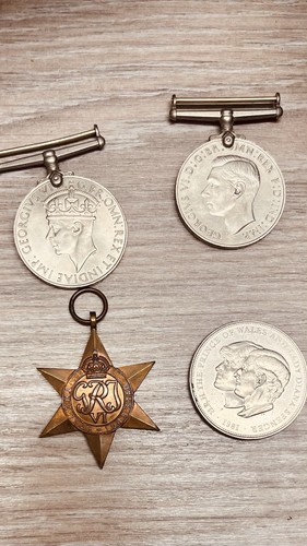 Genuine group british ww2 - of, 3