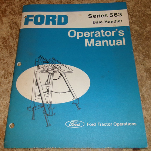 Vintage ford 563 bale handler - vintage,