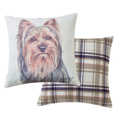 Yorkshire terrier seat cushion - yorkshire,