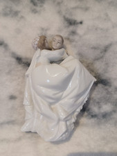 NAO Lladro Figurine A Perfect Day Bride And Groom Wedding Porcelain