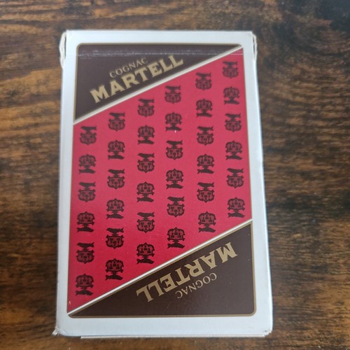 Cognac martell playing cards - cognac,