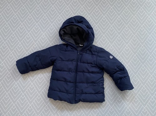 Petit bateau boys navy padded - navy,