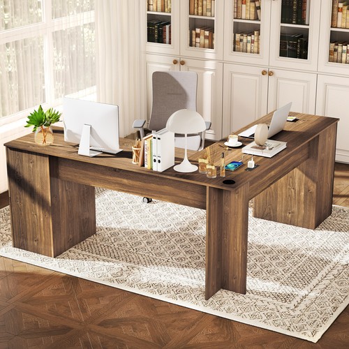 Corner executive desk - corner, w/2