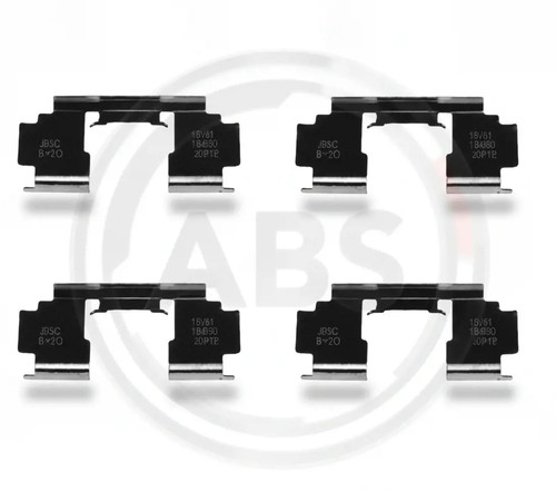Brake pad fitting kit 1276q - brake,