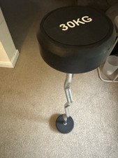 30kg EZ curl barbell