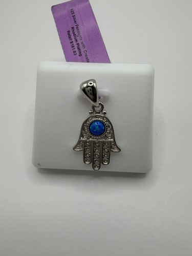925 sterling silver hamsa - 925,