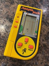 Steeple Jack by Hales (1982) Handheld LCD Game Watch – Vintage – Working