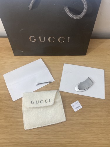 Vintage gucci money clip tie - gucci,