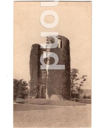 Douglas castle old tower - castle,